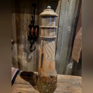 Hand turned Lighthouse